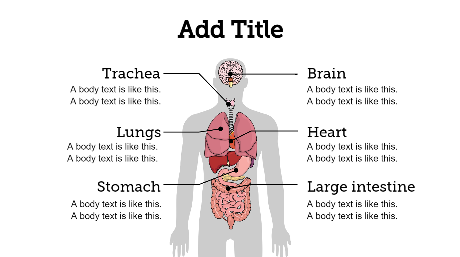 Graphical Abstracts template Diseased human body