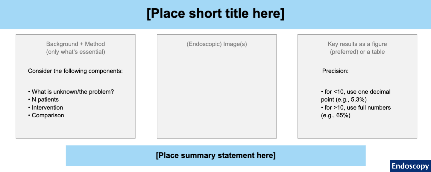 Graphical Abstracts template preview