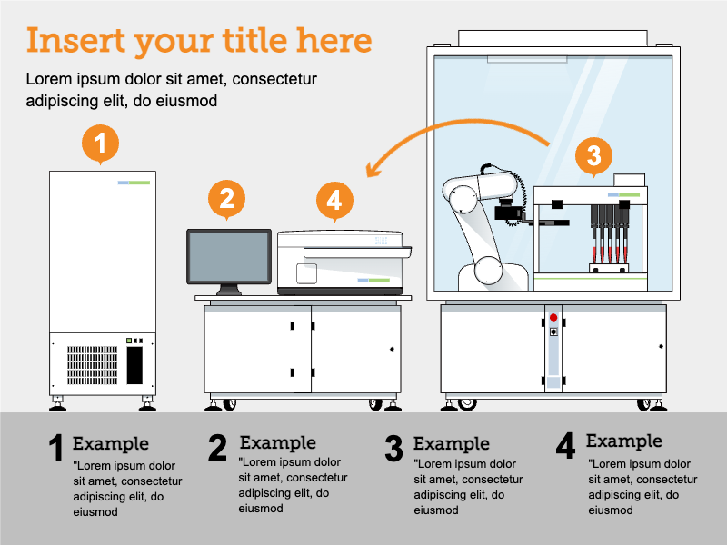Slides Presentations template Equipments