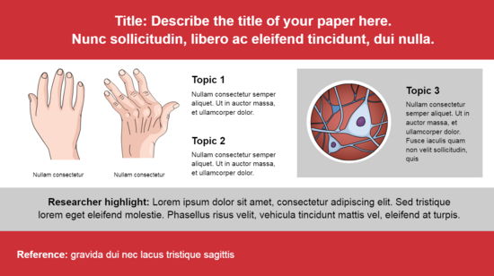 Graphical Abstracts template preview