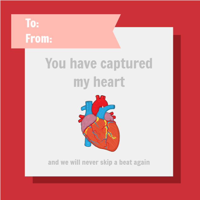 Posters template Valentine’s Day Card 2